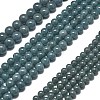 Natural Malaysia Jade Beads Strands G-L645-C01-8mm-09-2