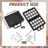 Rectangle Aluminum Alloy with MDF Organizer Cases ODIS-WH0108-093A-2