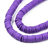 Handmade Polymer Clay Beads Strands CLAY-R089-6mm-013-7