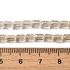 Electroplate Glass Beads Strands EGLA-D031-01-17-4