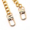 Aluminum Alloy Curb Chain Purse Bag Handle AJEW-WH0188-91-2