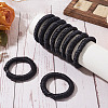 10Pcs Polyester Hair Accessories OHAR-TAD0001-02-6