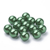 Eco-Friendly Plastic Imitation Pearl Beads X-MACR-S277-4mm-C-3