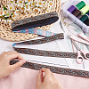 9M Flat Ethnic Style Polyester Ribbons SRIB-WH0011-101B-3