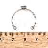304 Stainless Steel Cuff Rings Components SA-CBA8B85-10A-P-3