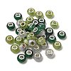Faceted Resin European Beads RESI-C063-01F-1