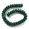 Synthetic Malachite Beads Strands G-P559-A04-02-3