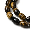 Natural Tiger Eye Beads Strands G-A275-A01-8x12mm-4
