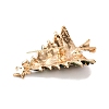 Alloy Rhinestone & Acrylic Christmas Tree Brooch for Women JEWB-M043-17B-KCG-2