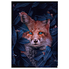 DIY Fox Pattern Diamond Painting Kits WG20439-15-1