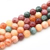Natural Quartz Beads Strands G-N355-8mm-18-1