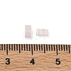 Glass 2-Hole Baking Paint Glass Seed Beads GLAA-G130-01A-4
