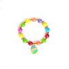 Easter Alloy Enamel Charm Bracelets FS-WG1C163-06-1