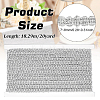 Polyester Braided Metallic Lace Trim SRIB-WH0011-180D-02-2
