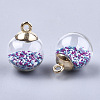 Glass Ball Pendants LS-GLAA-T003-03A-2