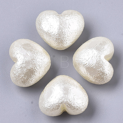 ABS Imitation Pearl Acrylic Beads X-OACR-S028-131-1