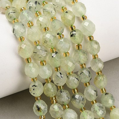 Natural Prehnite Beads Strands GG-CBA4A3B-A11-1