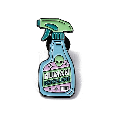 Spay Bottle Enamel Pins JEWB-R007-01EB-05-1