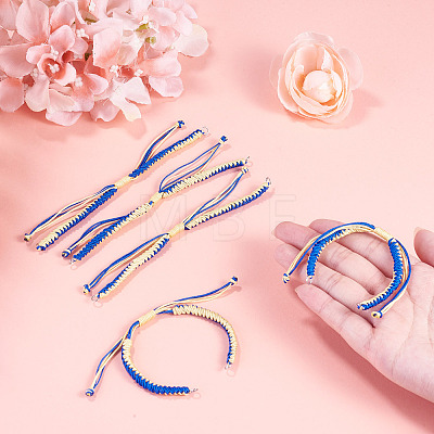 Nylon Thread Bracelets Making AJEW-TAC00105-1