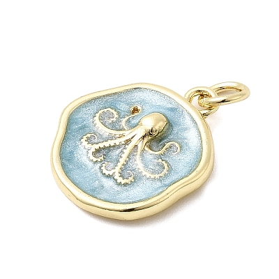 Brass Pendants KK-D105-08D-G-1