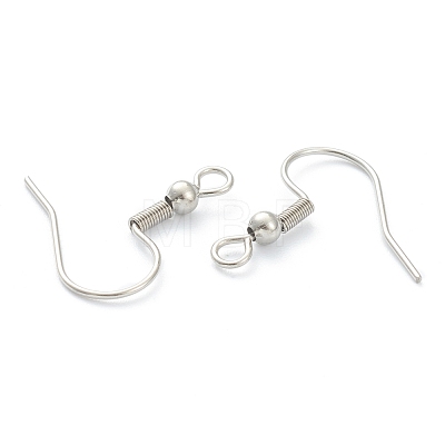 316 Surgical Stainless Steel Earring Hooks STAS-M288-06P-A-1