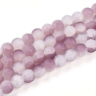 Crackle Glass Beads X1-GLAA-N009-10mm-05-1