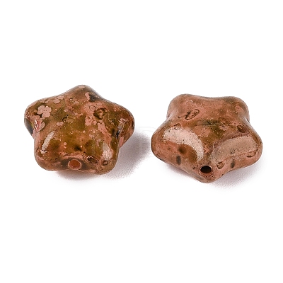 Picasso Opaque Glass Beads SEED-N012-08B-1
