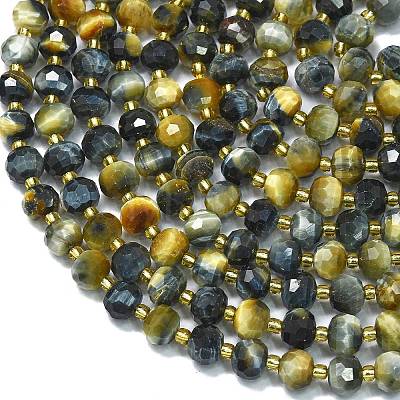 Natural Tiger Eye Beads Strands G-K389-E50-01-1