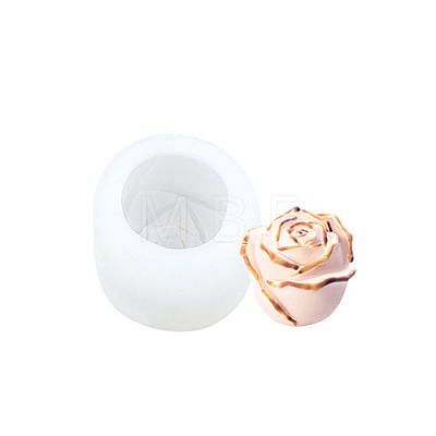 Rose Flower Shape DIY Candle Silicone Molds WG45115-02-1