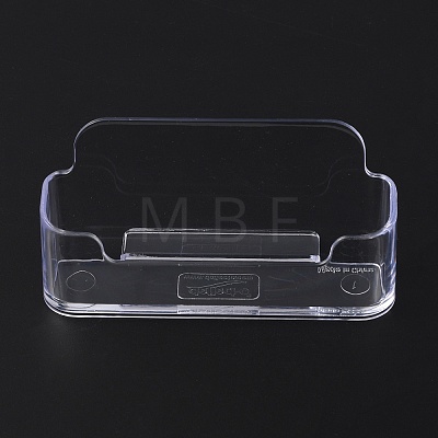 Transparent Acrylic Name Card Holder OFST-WH0002-39-1