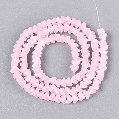 Imitation Jade Glass Beads Strands GLAA-N020-4mm-32-1