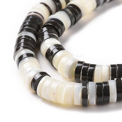 Natural Trochid Shell Beads Strands SSHEL-G023-02A-04-1