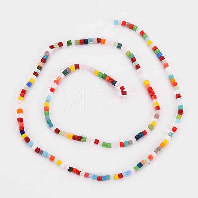Glass Beads Strands X-GLAA-T006-08-1