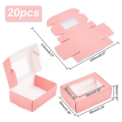 Cardboard Gift Boxes CON-WH0086-034-1