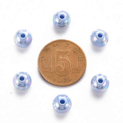 Opaque Acrylic Beads MACR-S370-D8mm-SS2113-1