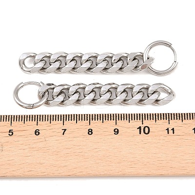 Non-Tarnish 304 Stainless Steel Huggie Hoop Earrings EJEW-JE04481-1