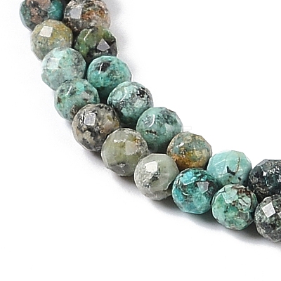 Natural Chrysocolla Beads Strands G-N342-29B-1