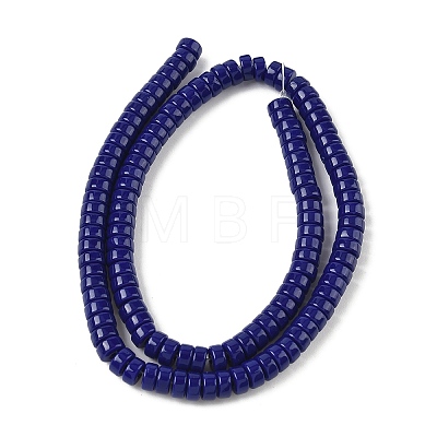 Opaque Glass Beads Strands GLAA-I060-01B-1