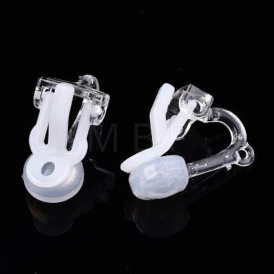 Plastic Clip-on Earring Findings FIND-R039-04-1