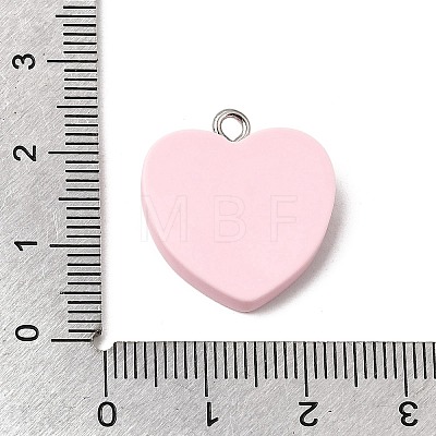 Opaque Resin Pendants RESI-C079-04B-02-1