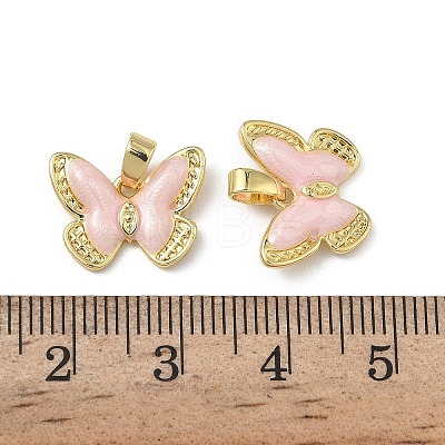 Brass Enamel Pendants KK-F924-16A-G01-1