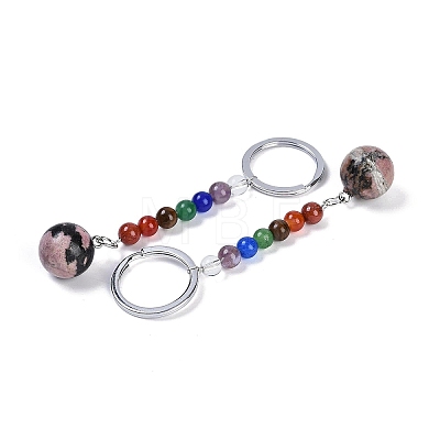 Gemstone Keychain G-H076-01P-14-1