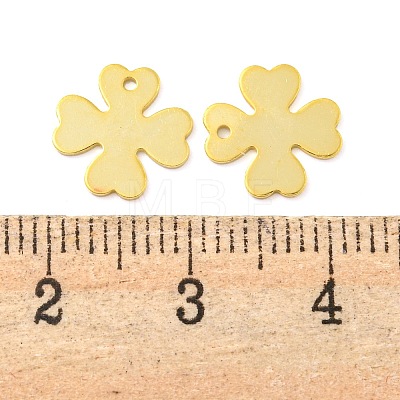 925 Sterling Silver Clover Charms STER-B005-32G-1