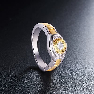 SHEGRACE Brass Finger Ring JR539A-04-1