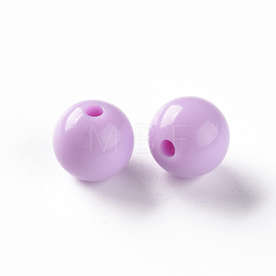 Opaque Acrylic Beads X-MACR-S370-C12mm-A03-1