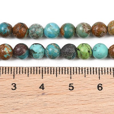 Natural Anhui Turquoise Beads Strands GG-CBA5BAE-C01-1