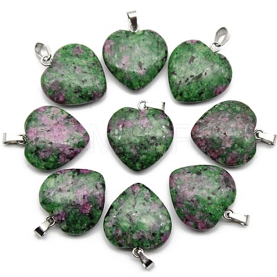 Natural Ruby in Zoisite Pendant PW-WG99078-12-1
