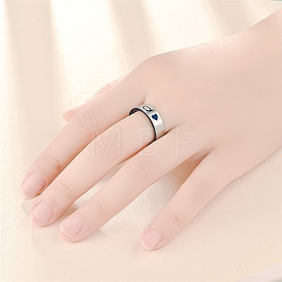 304 Stainless Steel Finger Rings WGBA492-02-1