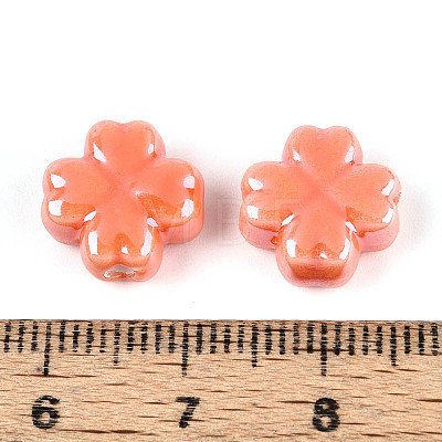 Handmade Porcelain Beads PORC-Z001-01R-01-1