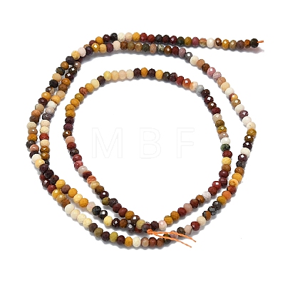 Natural Mookaite Beads Strands G-G106-A33-01-1